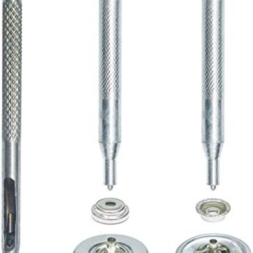INNETOC 70 Sets 15mm 5/8 Metal Snap Fastener Leather Rapid Rivet ...