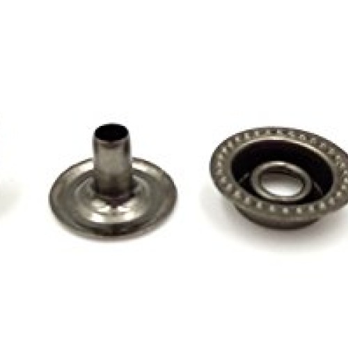INNETOC 70 Sets 15mm 5/8 Metal Snap Fastener Leather Rapid Rivet ...
