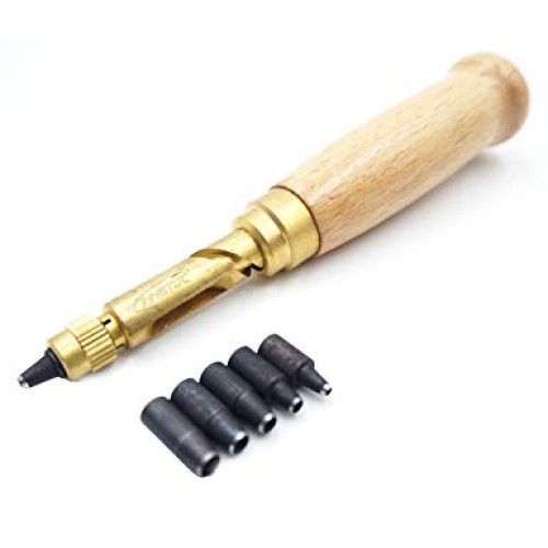 INNETOC Adjustable Screw Hole Punch Bookbinding Tool,Paper Punch,C...