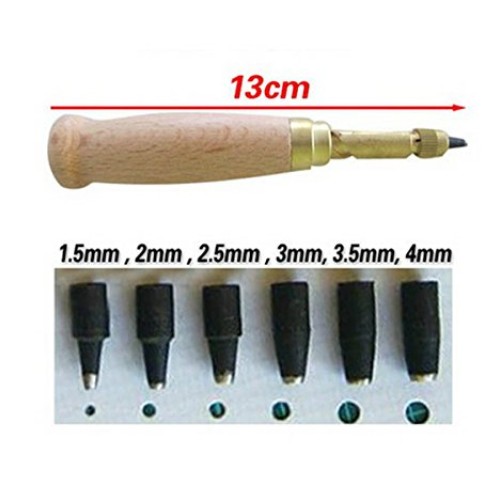 INNETOC Adjustable Screw Hole Punch Bookbinding Tool,Paper Punch,C...