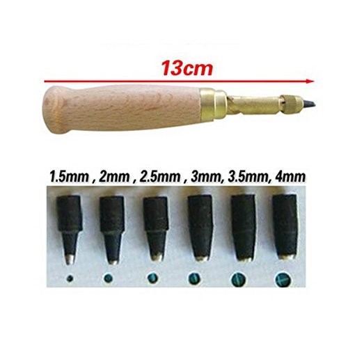 INNETOC Adjustable Screw Hole Punch Bookbinding Tool,Paper Punch,C...
