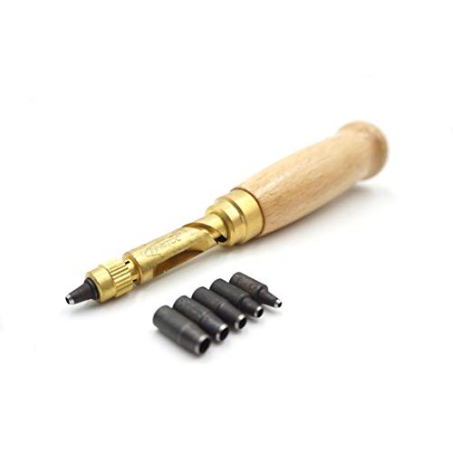 INNETOC Adjustable Screw Hole Punch Bookbinding Tool,Paper Punch,C...