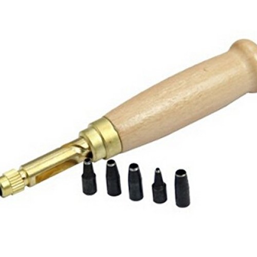 INNETOC Adjustable Screw Hole Punch Bookbinding Tool,Paper Punch,C...