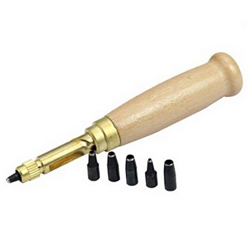INNETOC Adjustable Screw Hole Punch Bookbinding Tool,Paper Punch,C...
