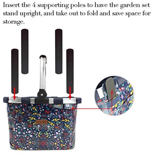 INNO STAGE Garden Tools Set with 11 Pieces Hand Tools for Women, G...