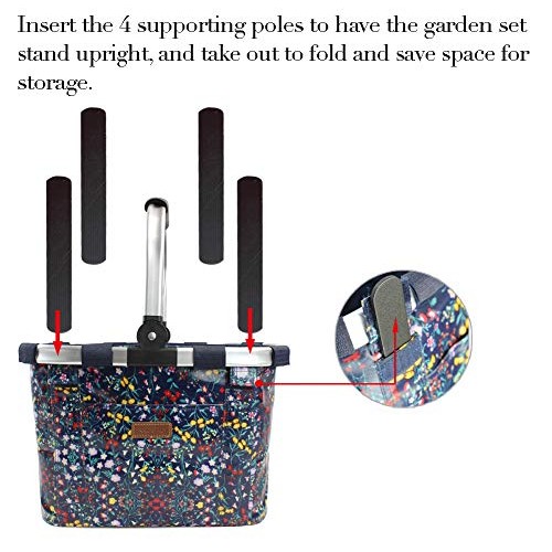 INNO STAGE Garden Tools Set with 11 Pieces Hand Tools for Women, G...
