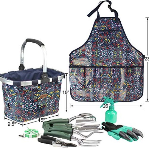 INNO STAGE Garden Tools Set with 11 Pieces Hand Tools for Women, G...