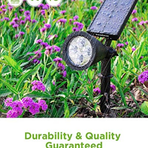 InnoGear Solar Lights Outdoor, Upgraded Waterproof Solar Powered L...