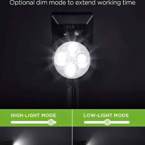 InnoGear Solar Lights Outdoor, Upgraded Waterproof Solar Powered L...