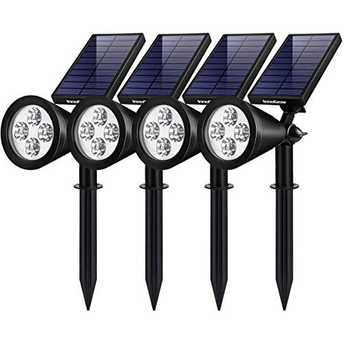 InnoGear Solar Lights Outdoor, Upgraded Waterproof Solar Powered L...