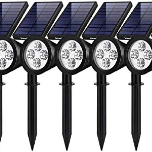 InnoGear Solar Lights Outdoor, Upgraded Waterproof Solar Powered L...