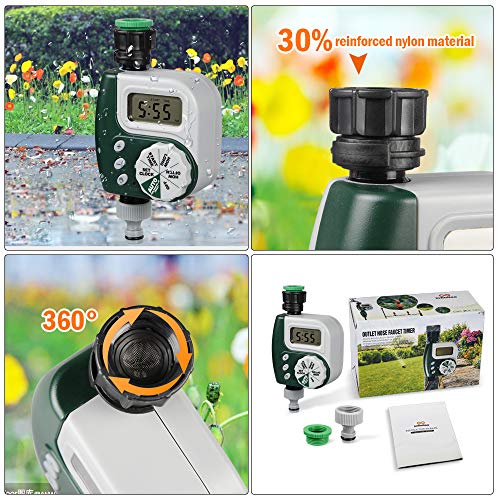 Innoo Tech Digital Water Timer, 2020 Upgrade Programmable Faucet W...