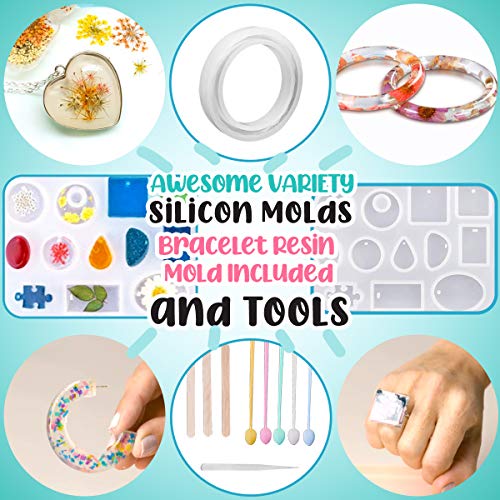 Innorock Epoxy Resin Jewelry Making Kit - DIY Resin Kits for Begin...