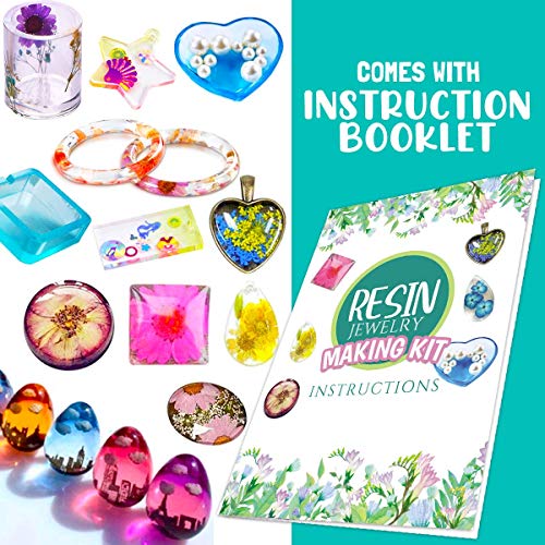 Innorock Epoxy Resin Jewelry Making Kit - DIY Resin Kits for Begin...