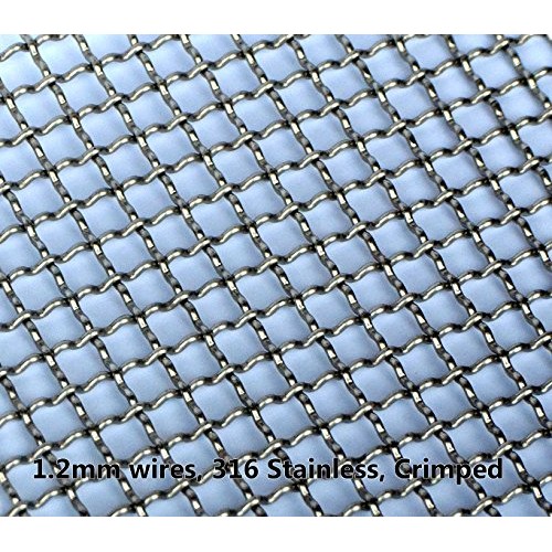 4 Mesh 1.2mm Stainless Steel for Mice and Rat Proofing/Rodent Pr...