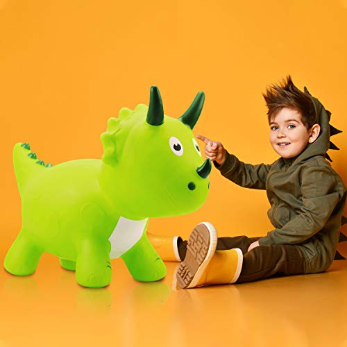 INPODAK Bouncy Horse for Toddler, Animal Hopper, Bouncing Dinosaur...