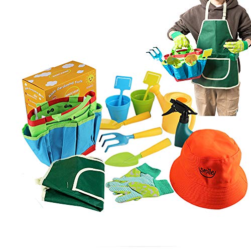 INSHERE Kids Gardening Tool Set Colorful Children All in On Garden...