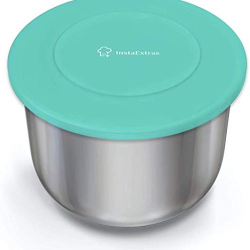 Silicone Lid Fits Instant Pot - 6 Quart Inner Pot Cover for IP Duo...