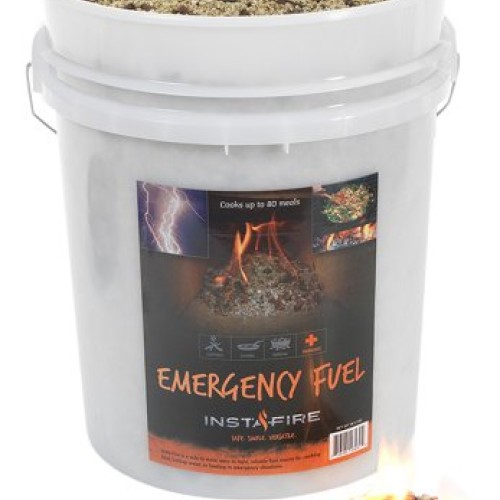 InstaFire Eco-Friendly Granulated Bulk Emergency Fuel, 5-Gallon Bu...