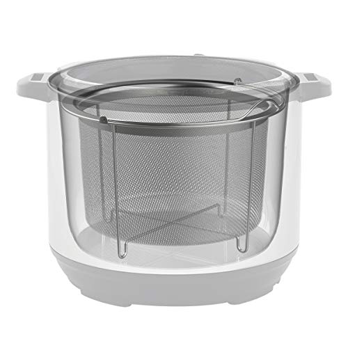 Instant Pot Official Large Mesh Steamer Basket, Stainless Steel, R...