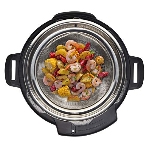 Instant Pot Official Large Mesh Steamer Basket, Stainless Steel, R...