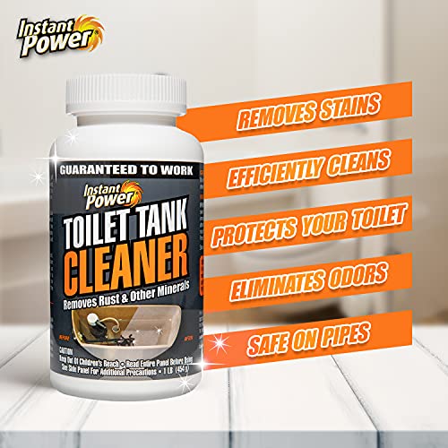 Instant Power Toilet Tank Cleaner – Bathroom Toilet Cleaning Powde...