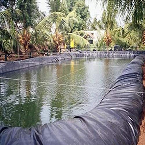 INTBUYING 10 ft 20 ft Pond Liner Products HDPE Black for Koi Ponds...