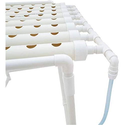 INTBUYING 72 Holes Hydroponic Site Grow Kit Garden Plant System wi...