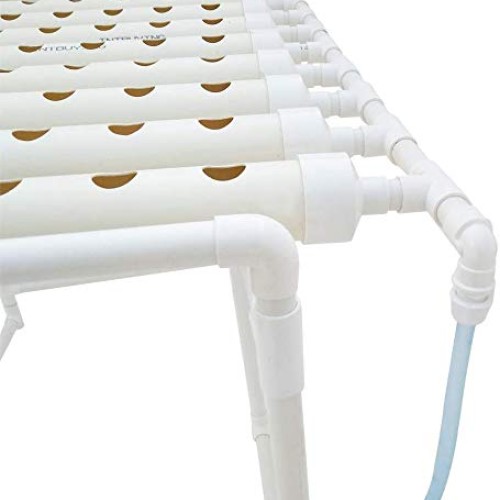 INTBUYING 72 Holes Hydroponic Site Grow Kit Garden Plant System wi...