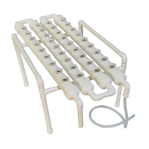 INTBUYING Hydroponic 36 Holes Plant Site Grow Kit Garden System Ve...