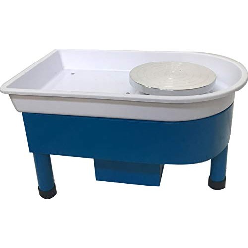 INTBUYING Smooth Blue Pottery Wheel Machine Ceramic Work Ceramics ...