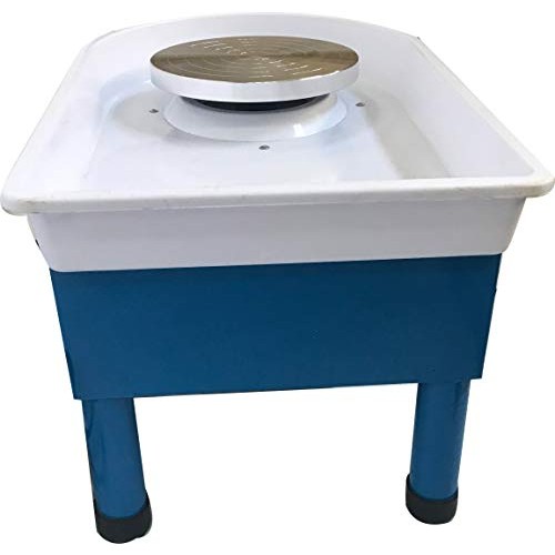 INTBUYING Smooth Blue Pottery Wheel Machine Ceramic Work Ceramics ...