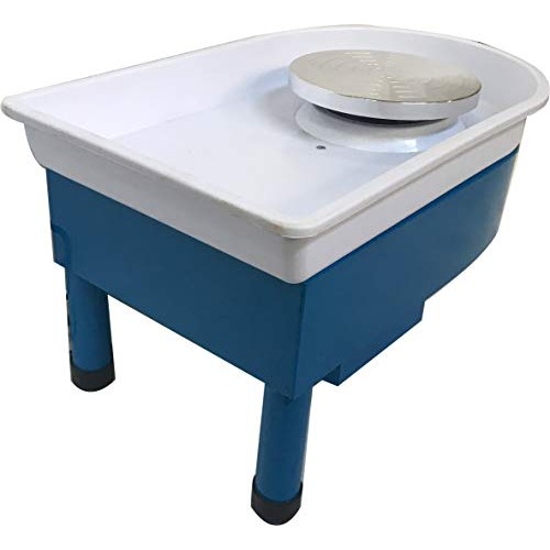 INTBUYING Smooth Blue Pottery Wheel Machine Ceramic Work Ceramics ...