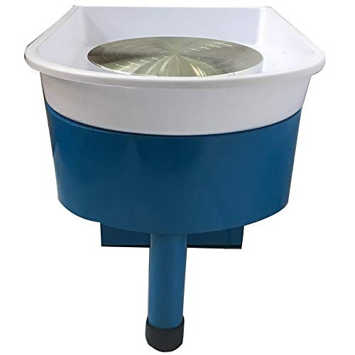 INTBUYING Smooth Blue Pottery Wheel Machine Ceramic Work Ceramics ...