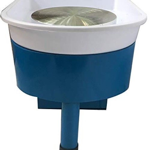 INTBUYING Smooth Blue Pottery Wheel Machine Ceramic Work Ceramics ...
