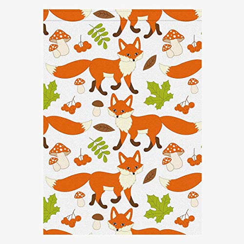 INTERESTPRINT Long Polyester Garden Flag House Banner 28 x 40 inch...