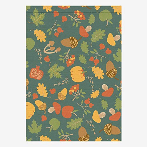 INTERESTPRINT Polyester House Flag 28 x 40 Inch Seasonal Autumn Fl...