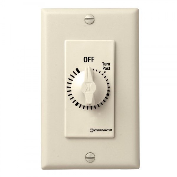 Intermatic FD430M 30-Minute Spring-Loaded Wall Timer for Fans and ...