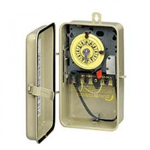 Intermatic T101P201 24-Hour Mechanical Time Switch in Enclosure wi...