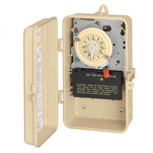 Intermatic T101R3 Timer Switch In Metal Enclosure