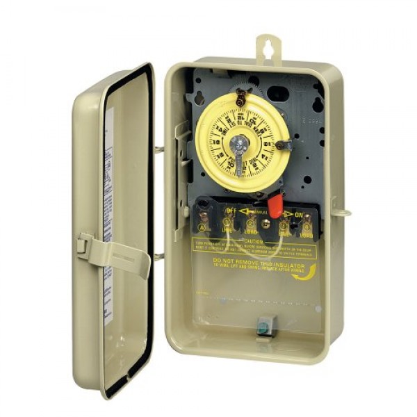 Intermatic T104R3 Time Switch In Metal Enclosure