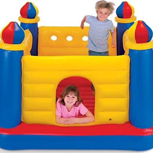 Intex Jump O Lene Castle Inflatable Bouncer, for Ages 3-6