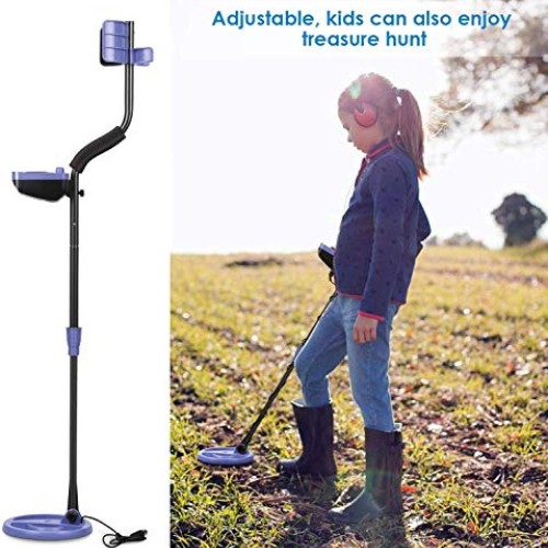 INTEY Metal Detector, Included Shovel and Carrying Bags, High-Accu...