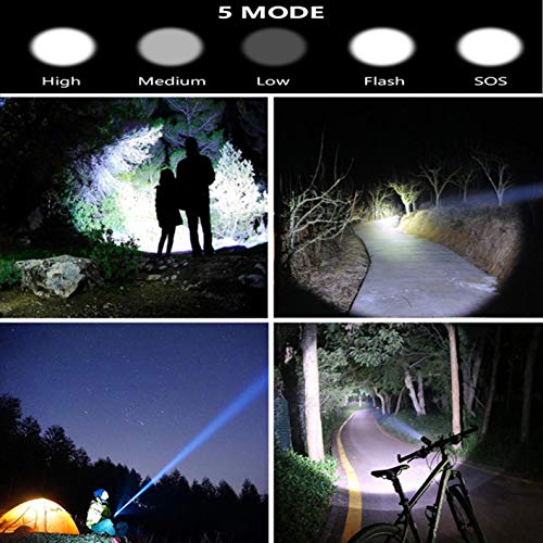 INTREPYD Multitool Knife and LED Flashlight, Pocket Knife, 15 in 1...