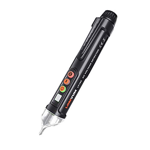 12-1000V Dual Sensitivity Electrical Tester Pen Non-Contact AC Vol...