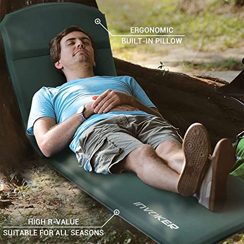 INVOKER 3 Inch UltraThick Self Inflating Lightweight Memory Foam S...