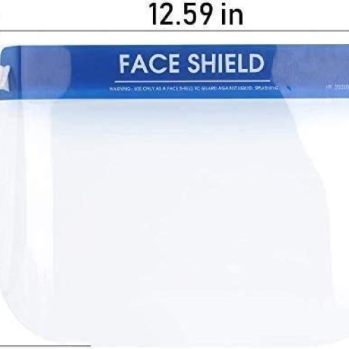 10 Pack Safety Face Shield, All-Round Protection Headband with Cle...