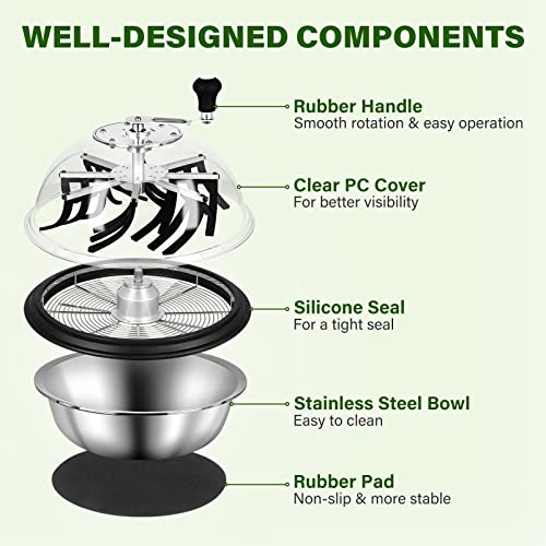 iPower 16 inch Bud Trimmer Leaf Bowl Machine with Electric Spinner...
