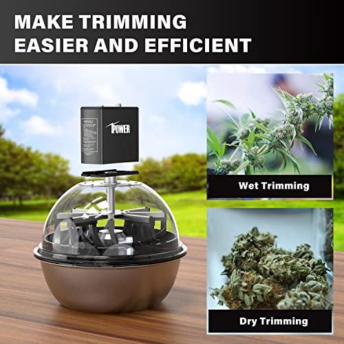 iPower 16 inch Bud Trimmer Leaf Bowl Machine with Electric Spinner...
