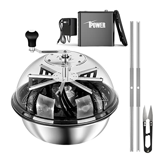 iPower 16 inch Bud Trimmer Leaf Bowl Machine with Electric Spinner...